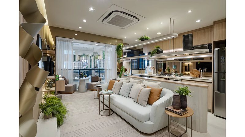 Decorado de 2 suítes do Grand Quartier Rio 2, assinado por Debora Aguiar