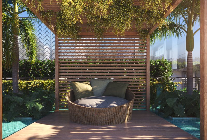 Gazebo do Grand Quartier Rio 2