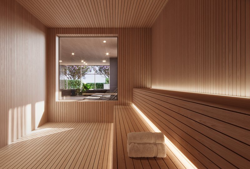 Sauna do Grand Quartier Rio 2